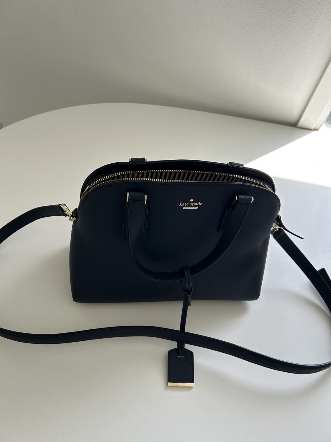 Navy Blue Kate Spade Handbag - photo 3