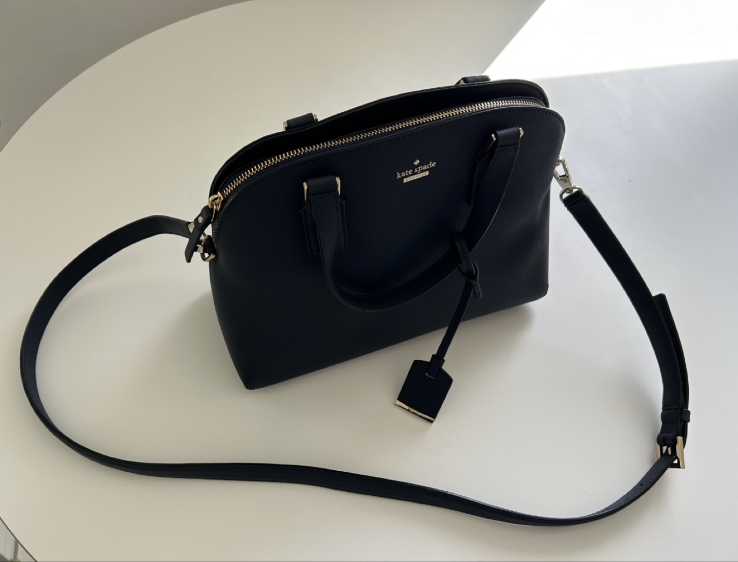 Navy Blue Kate Spade Handbag