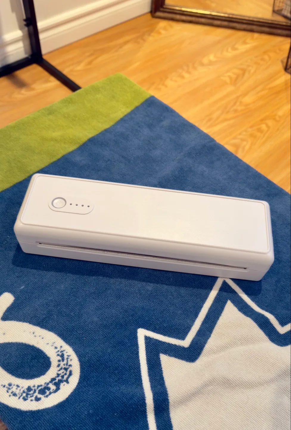 Portable Bluetooth Thermal Printer, 90 Pages Continuous Printing image indicator(4)