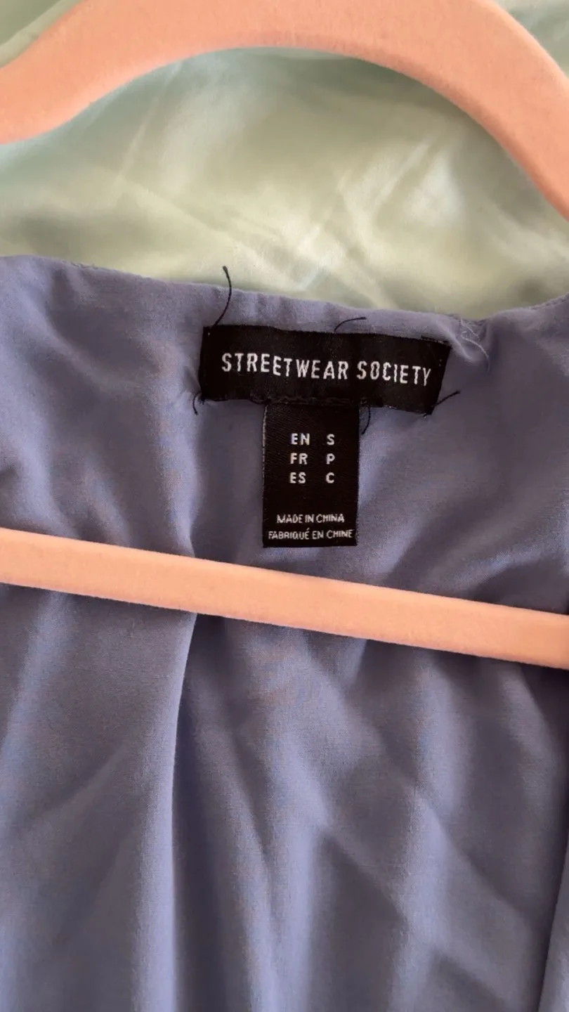 Streetwear Society Blue Romper image indicator(3)