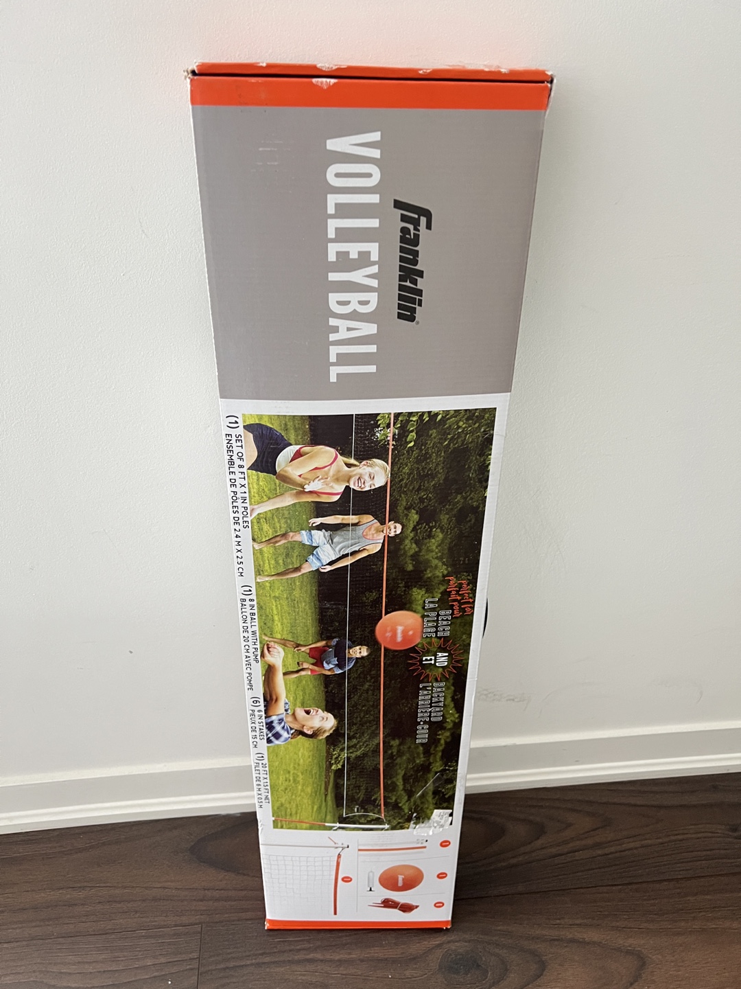 Franklin Sports Portable Volleyball Set