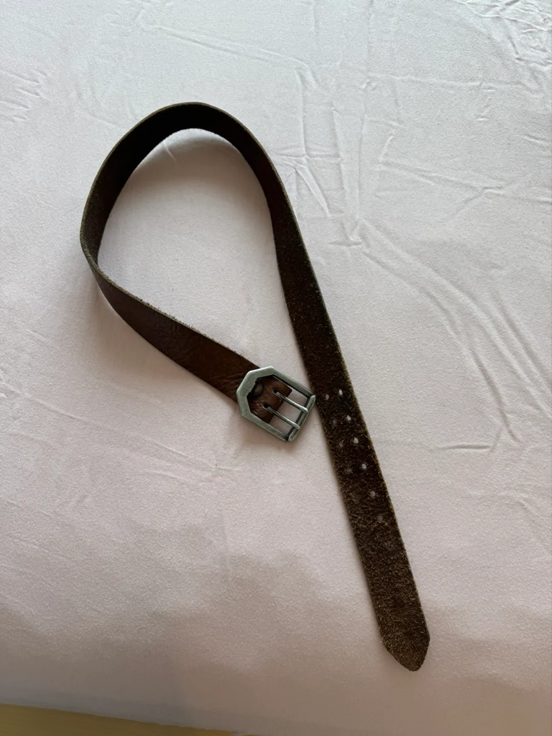 Brown Leather Belt thumbnail