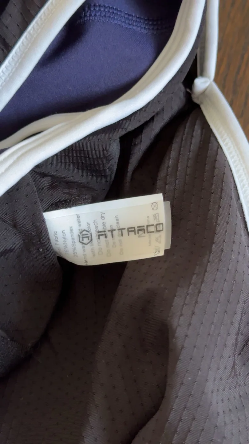 ATTRACO Women's Navy Blue Tennis Dress image indicator(5)