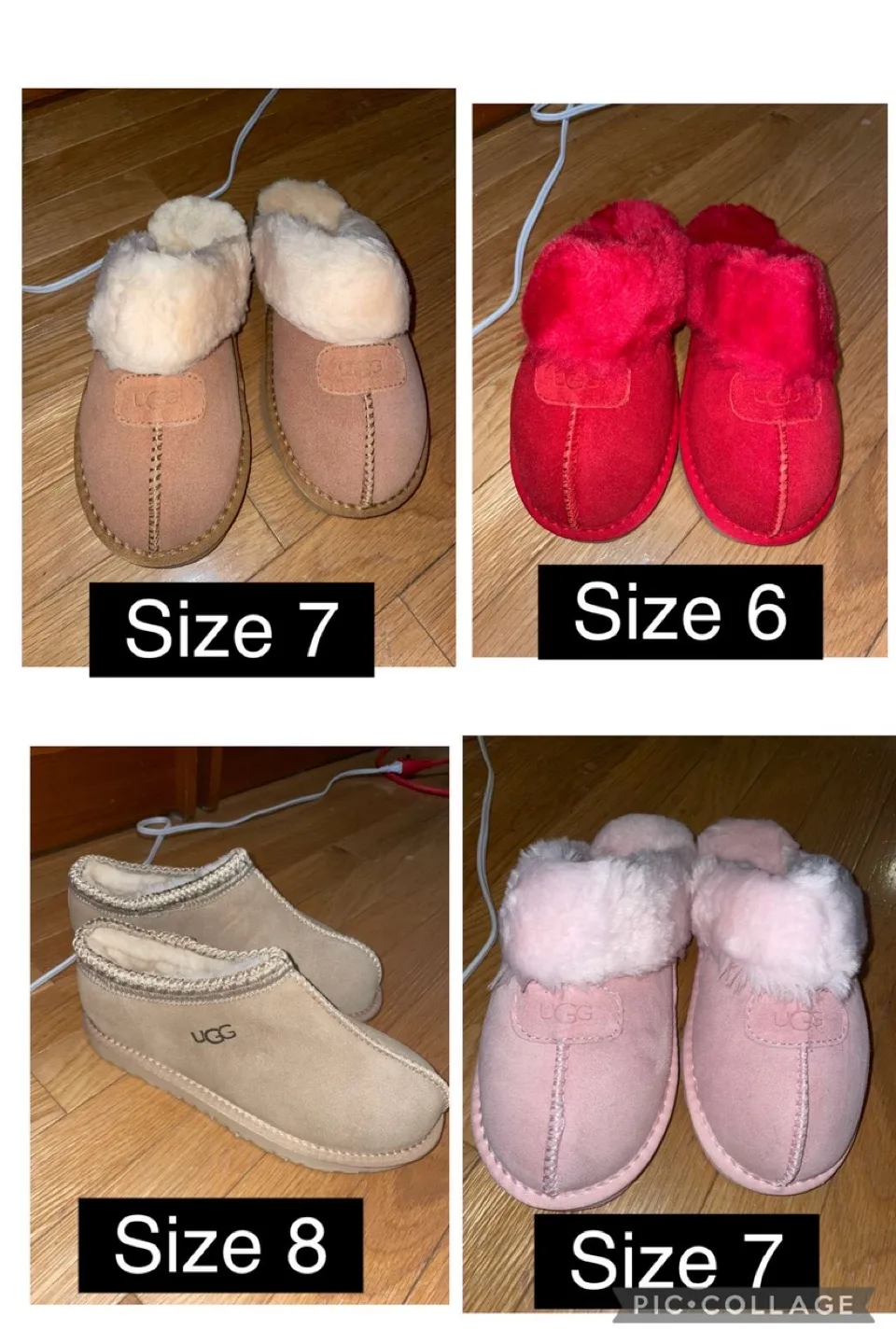 UGG Sheepskin Slippers - Various Sizes and Colours