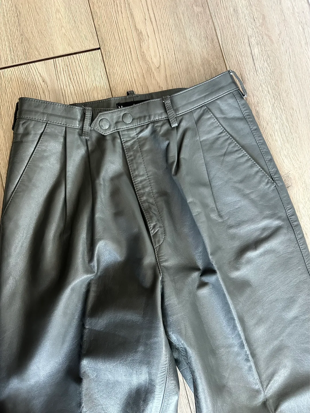 Vintage Maher Leather Sheep Leather Pants image indicator(3)