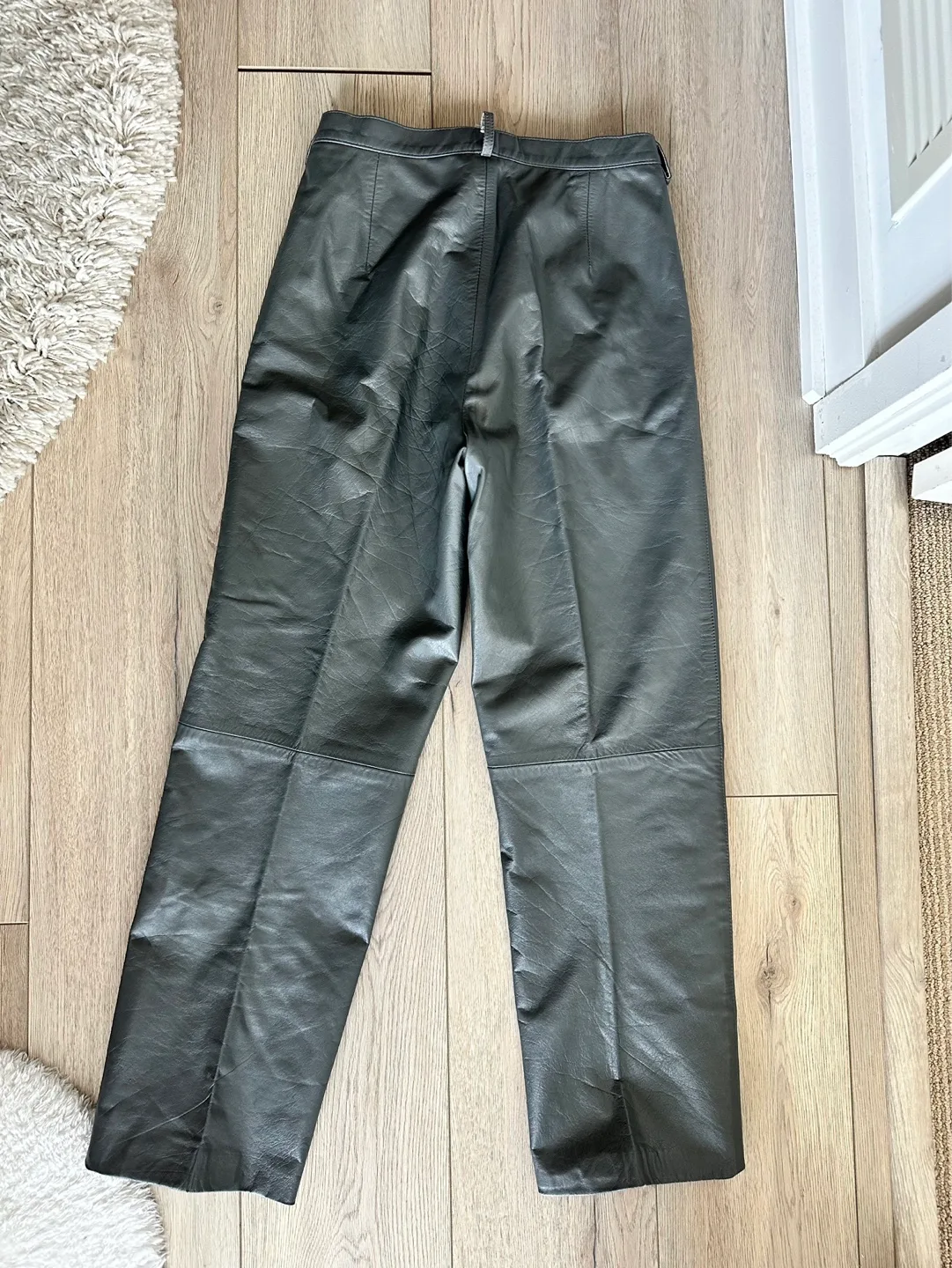 Vintage Maher Leather Sheep Leather Pants image indicator(4)