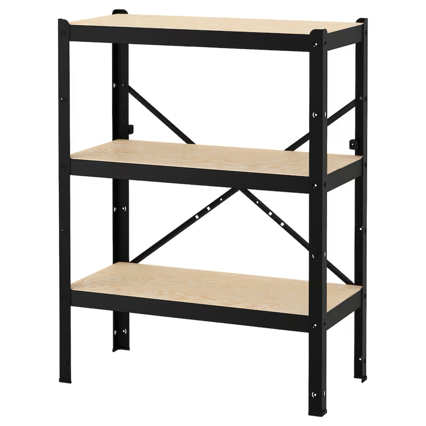 IKEA Lack 3-shelf shelving unit - Black