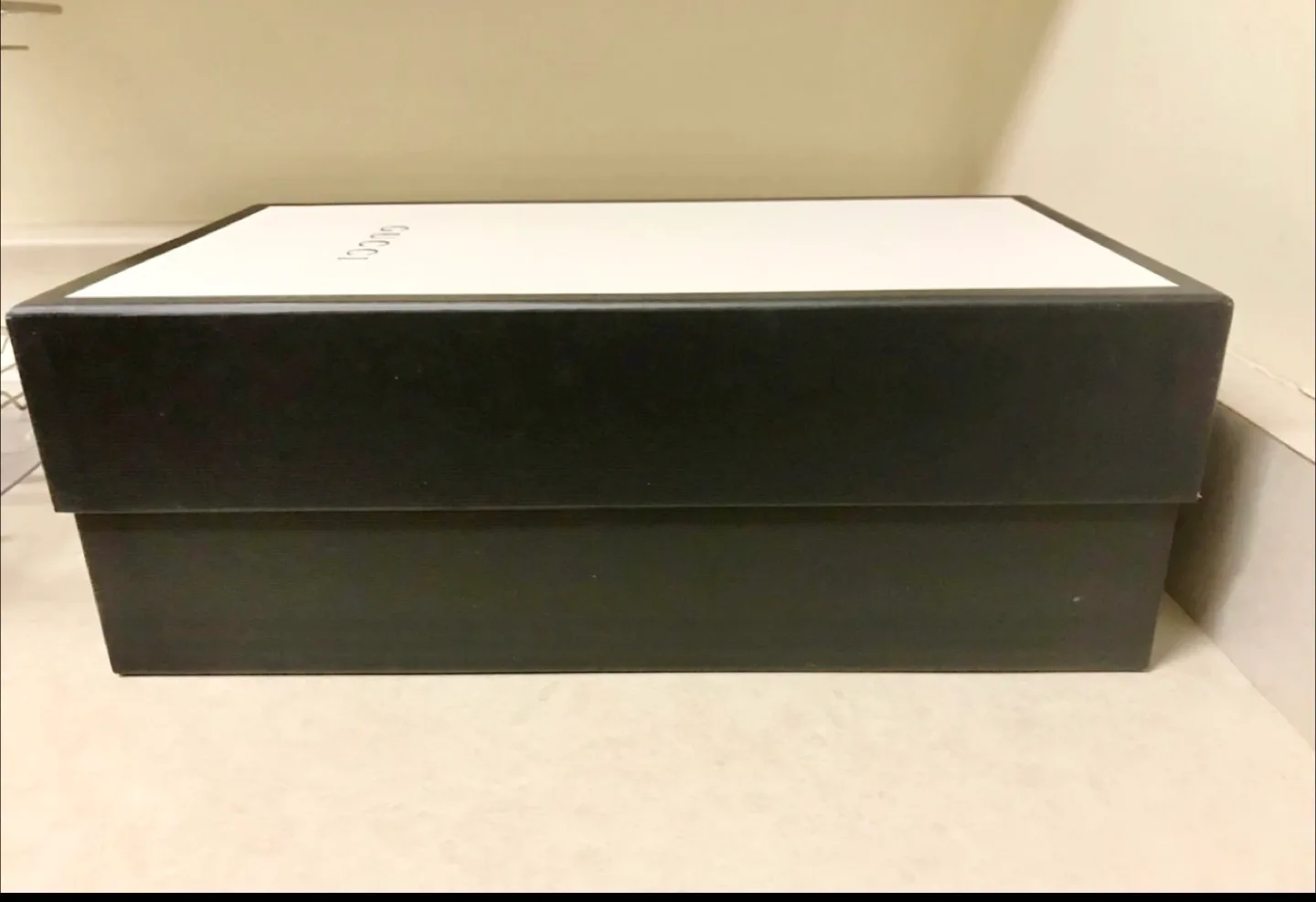 Gucci Black/White Empty Storage Gift Box image indicator(4)