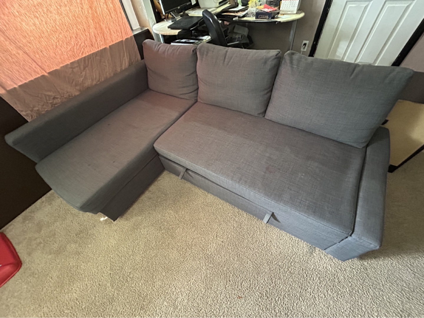 IKEA Friheten Corner Sofa-Bed with Storage - photo 2