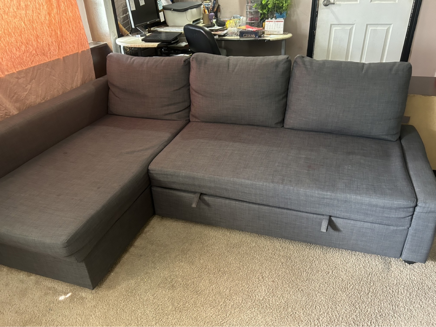 IKEA Friheten Corner Sofa-Bed with Storage