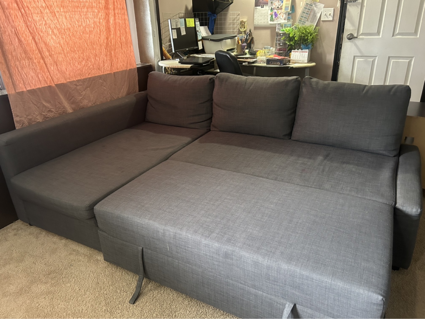 IKEA Friheten Corner Sofa-Bed with Storage - photo 4