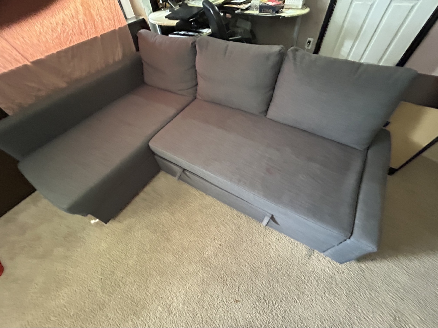 IKEA Friheten Corner Sofa-Bed with Storage - photo 3