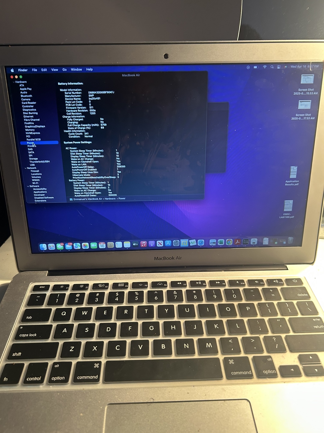 MacBook Air 13-inch Early 2015, 8GB RAM, 256GB SSD - photo 5