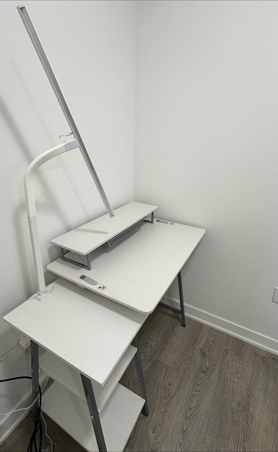 🧡Adjustable Standing Desk with standalone Table and Desk Lamp - photo 2