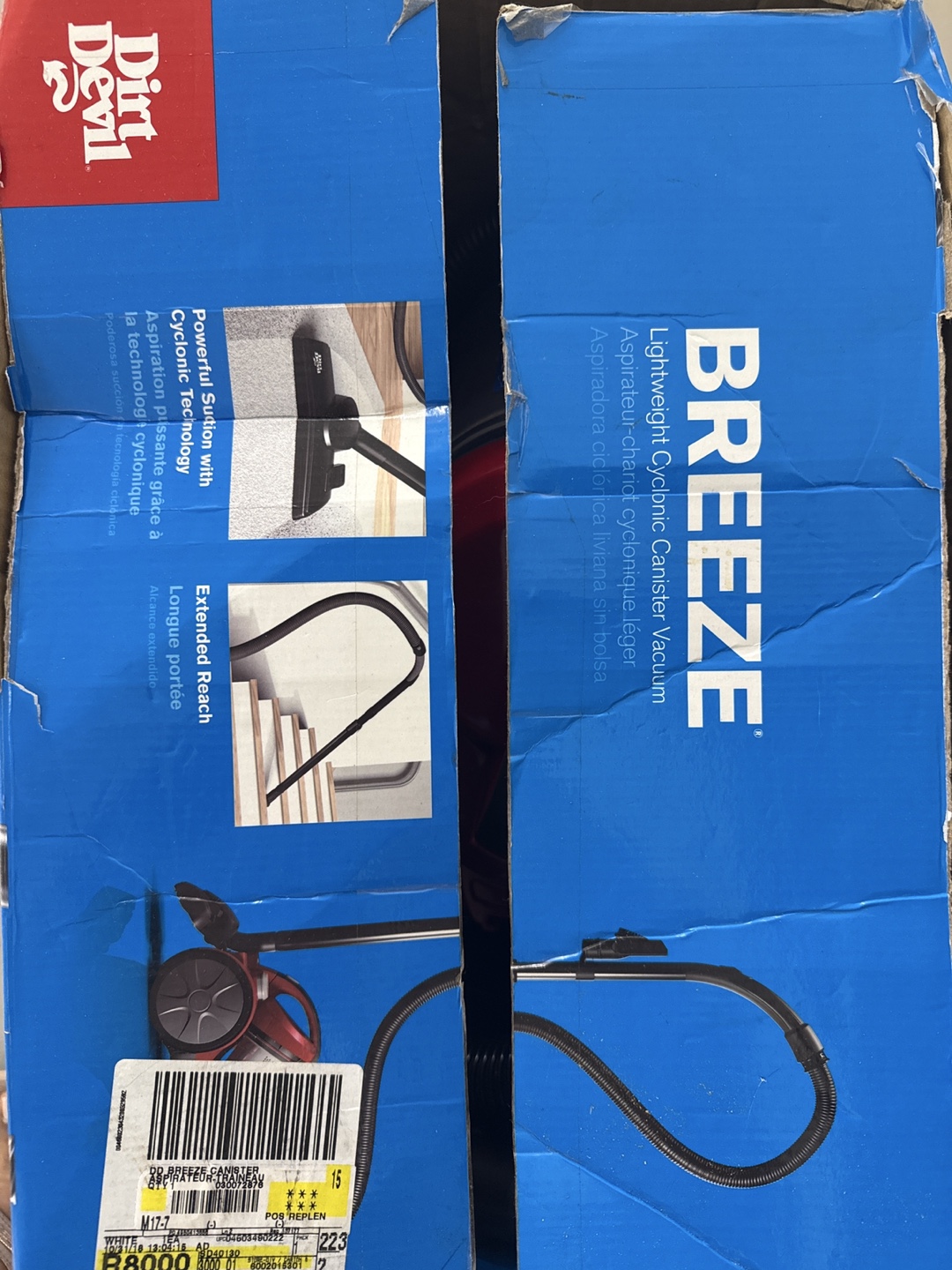 Dirt Devil Breeze Lightweight Canister Vacuum - photo 2