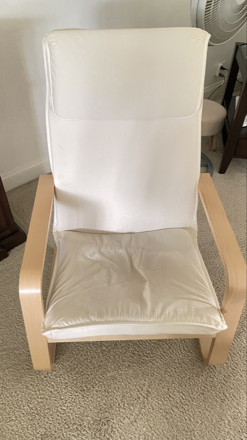 IKEA STRANDMON Wing Chair - Off-White