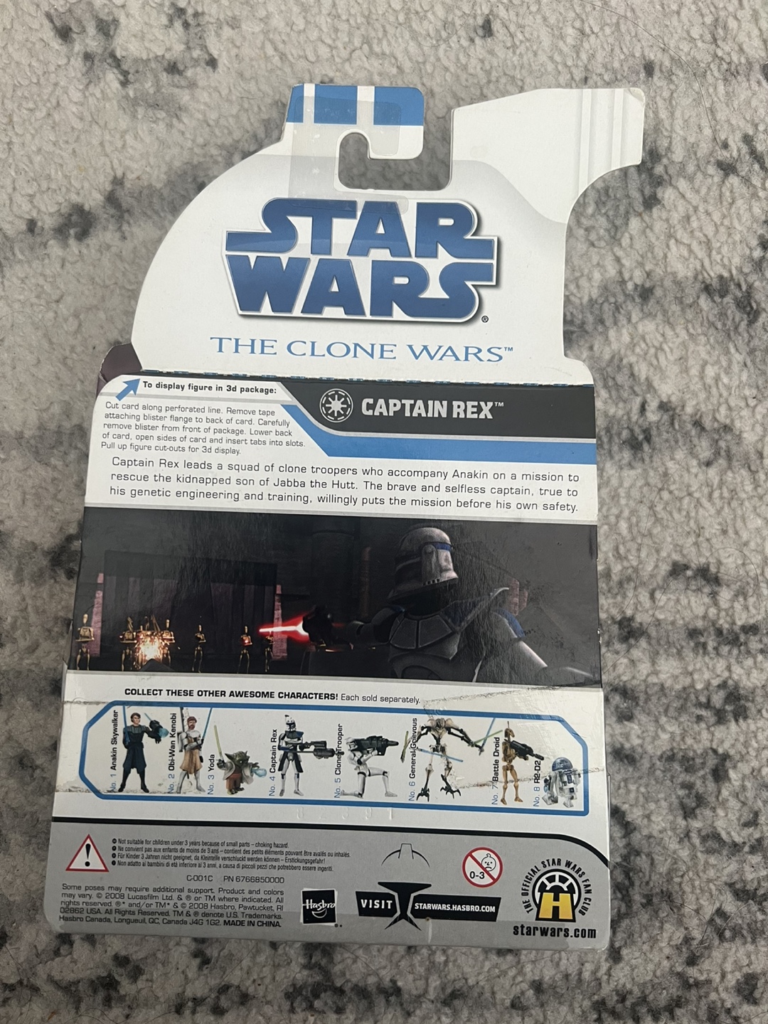 Star Wars The Clone Wars Captain Rex Action Figure - photo 2