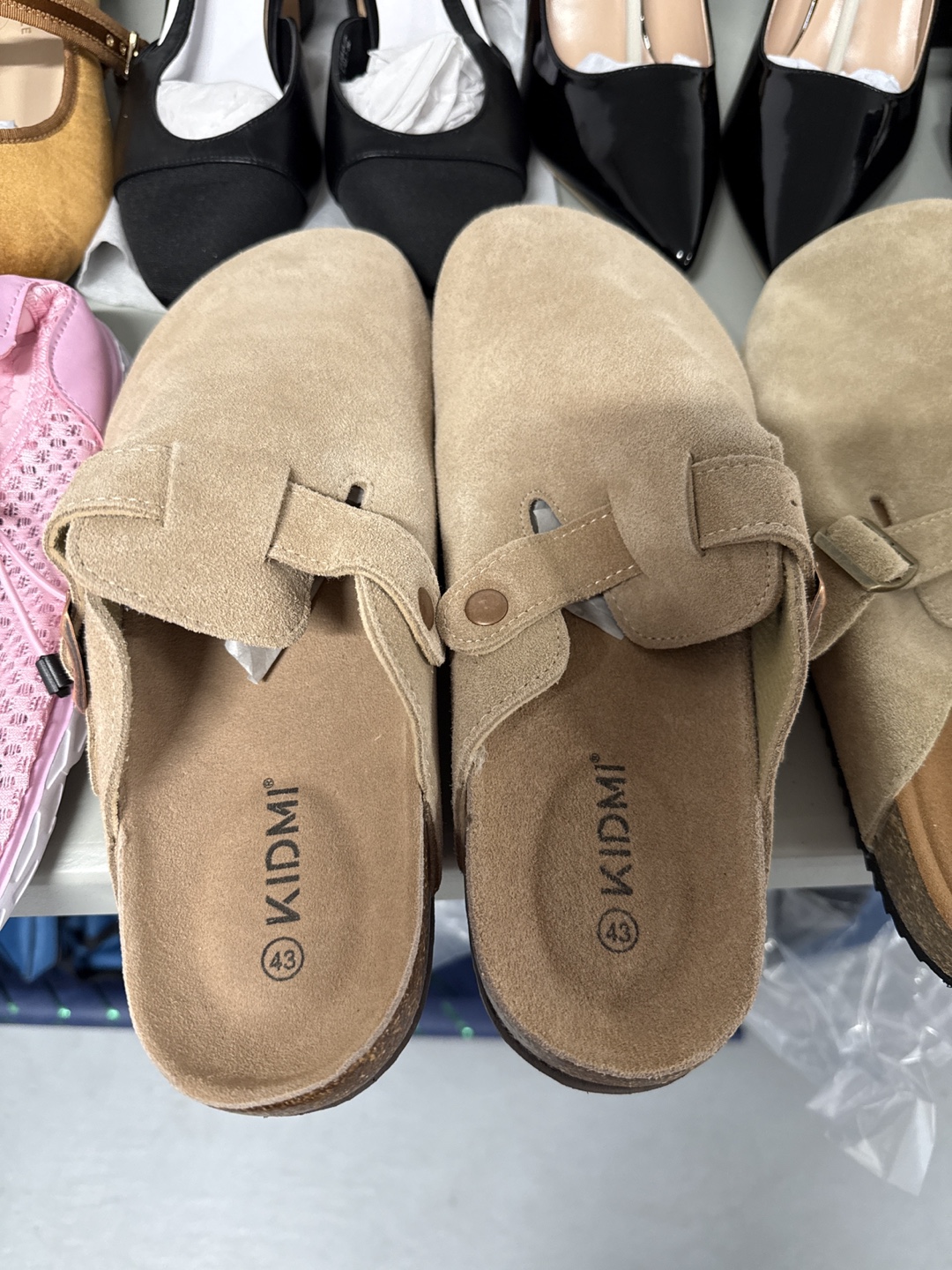 Intini Suede Clog Sandals - Three Pairs - photo 2
