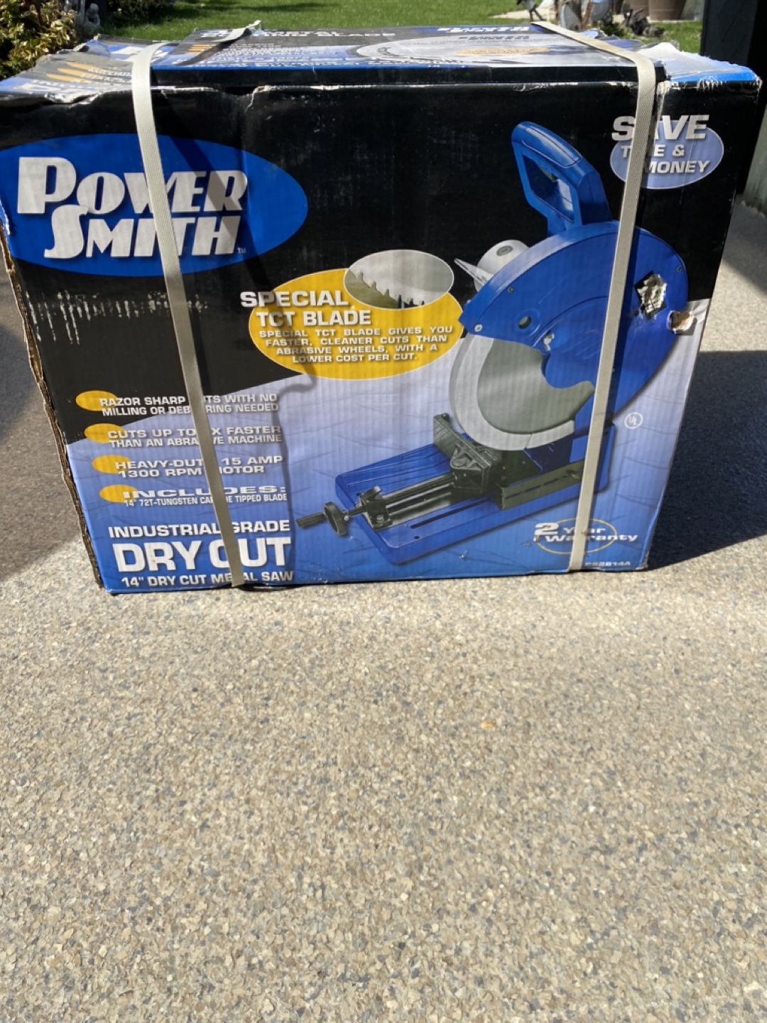 New Power Smith 14" Dry Cut Metal Saw - photo 4