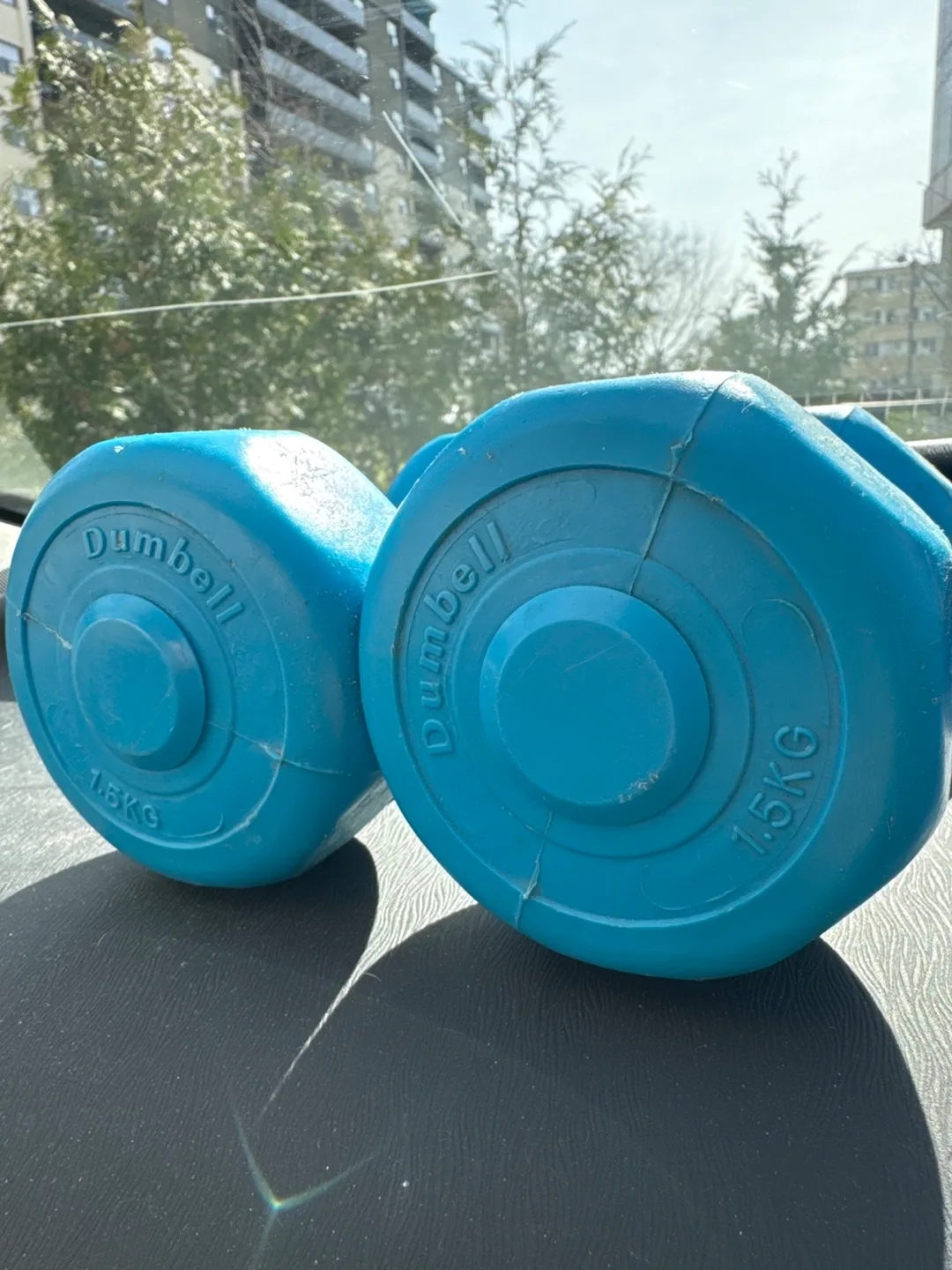 Used 1.5kg Dumbbells - Pair thumbnail