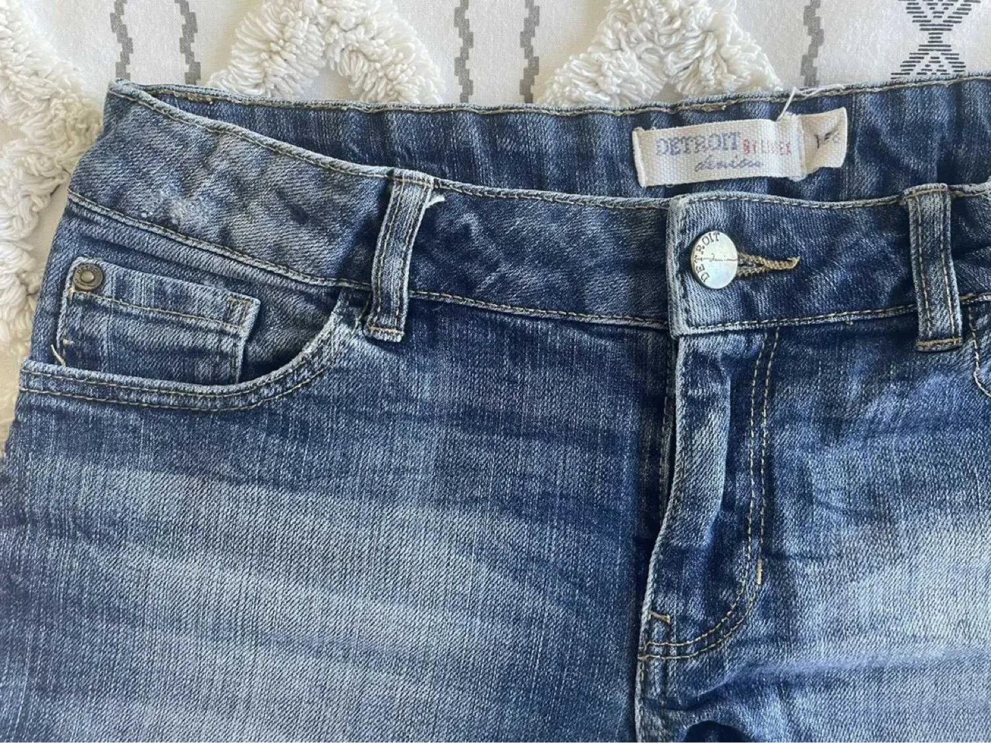 Y2K Detroit Denim Shorts - Size S image indicator(3)