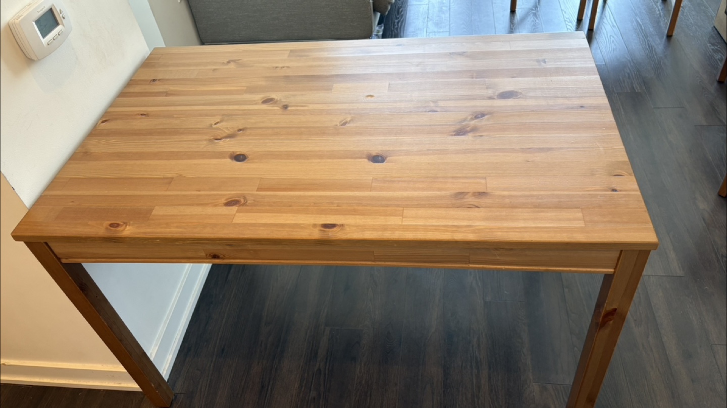 IKEA Dining Table with 4 Chairs - photo 4