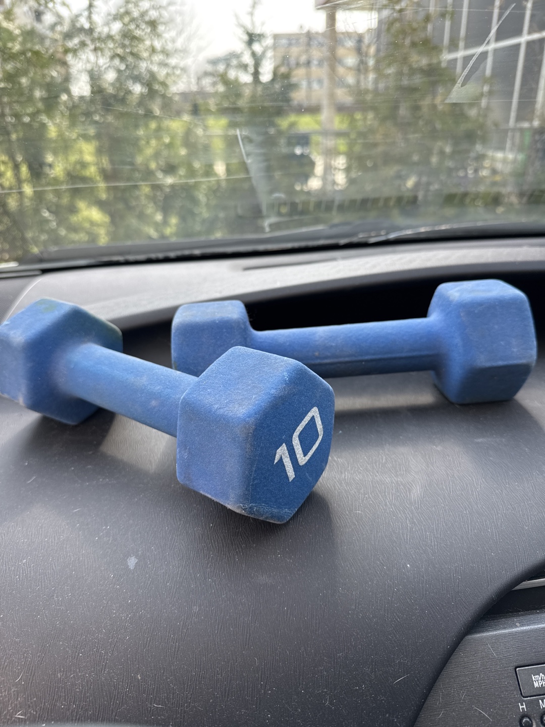 Pair of 10lb Hex Dumbbells - photo 3