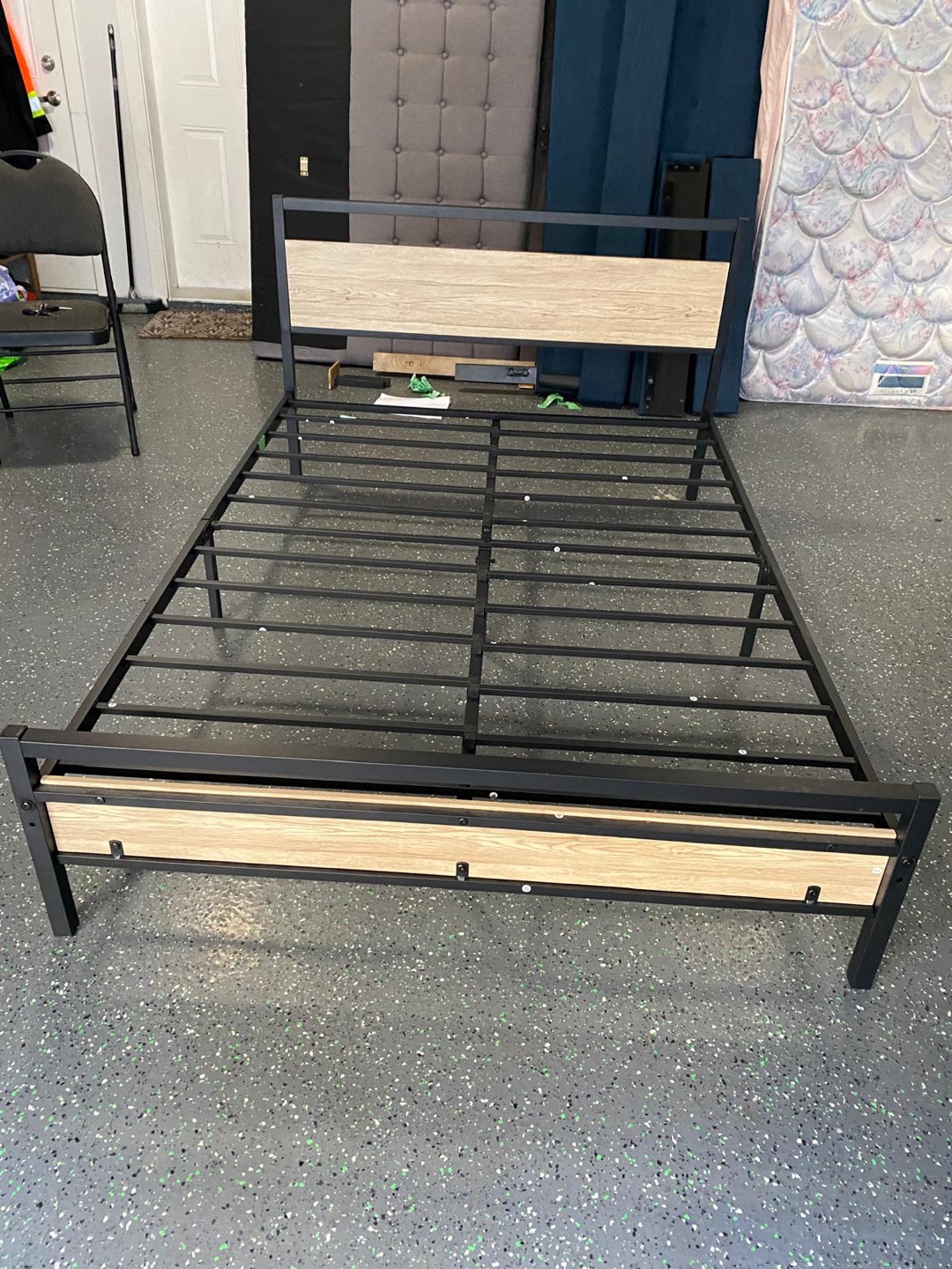 Double size bed frame
