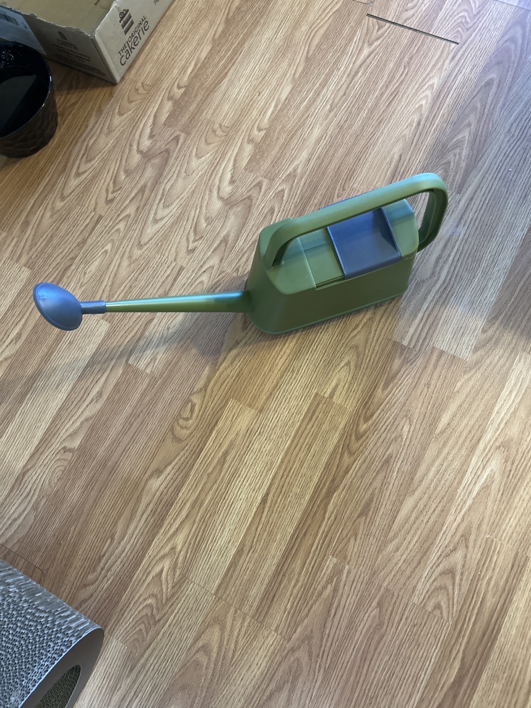Green and green Plastic 4 LWatering Can