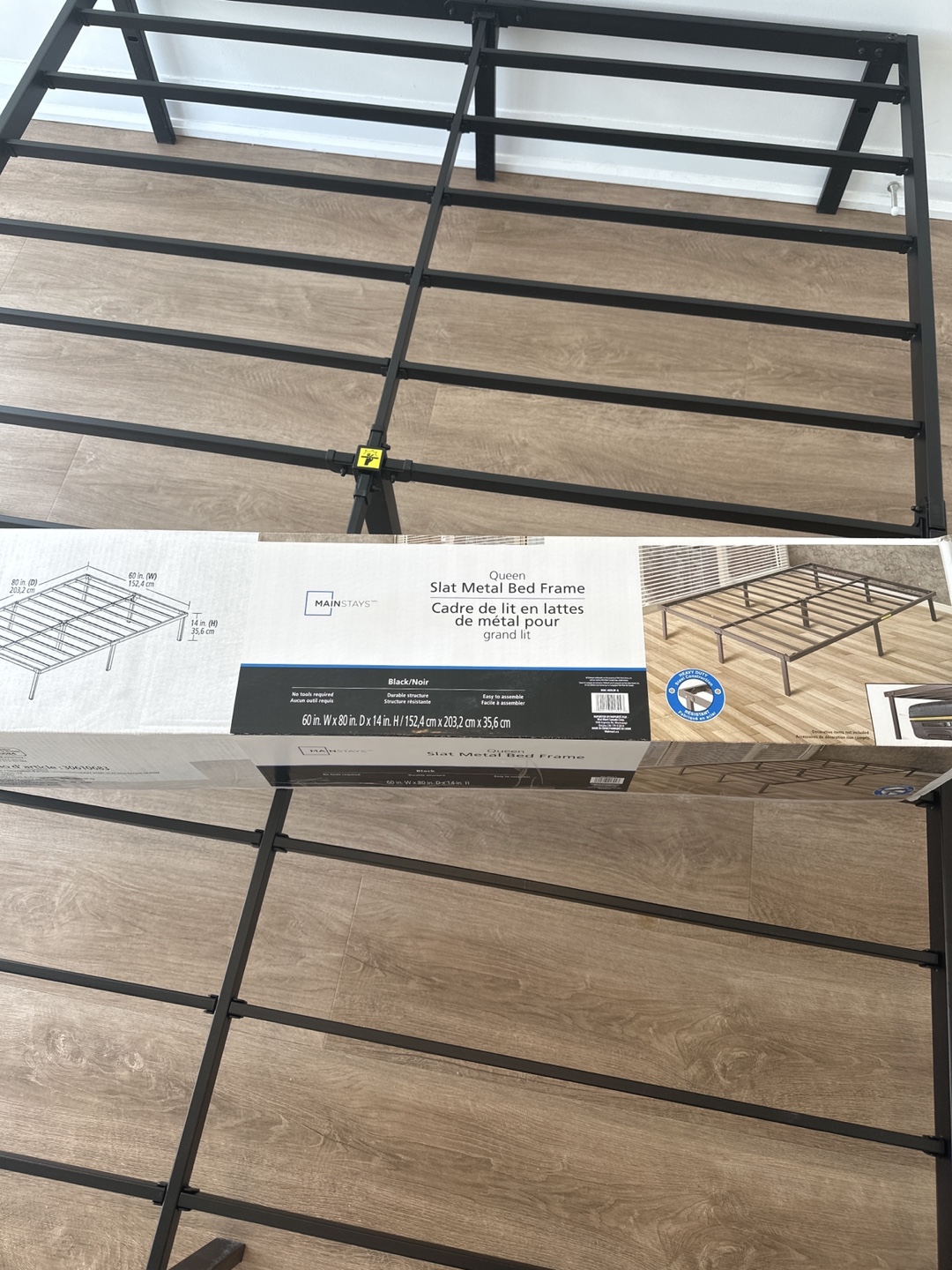Mainstays Queen Metal Bed Frame - photo 2