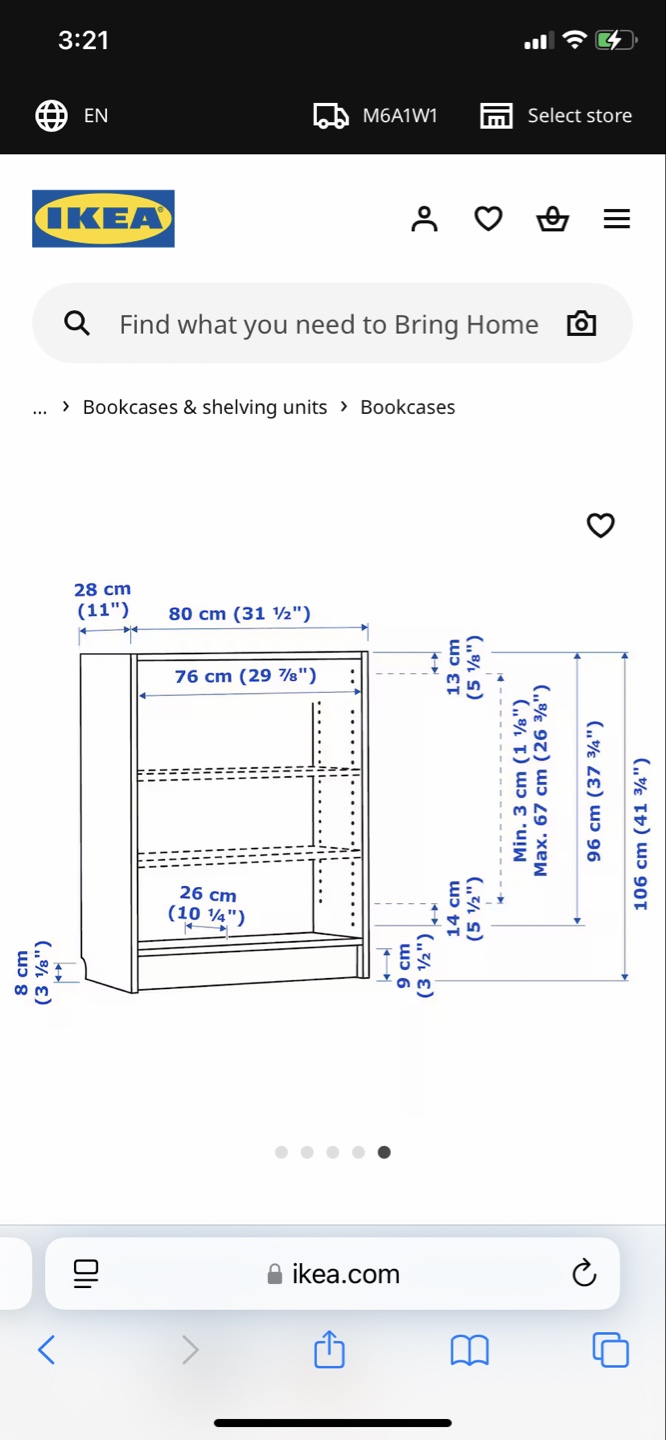 White 3-Shelf Bookcase - photo 3