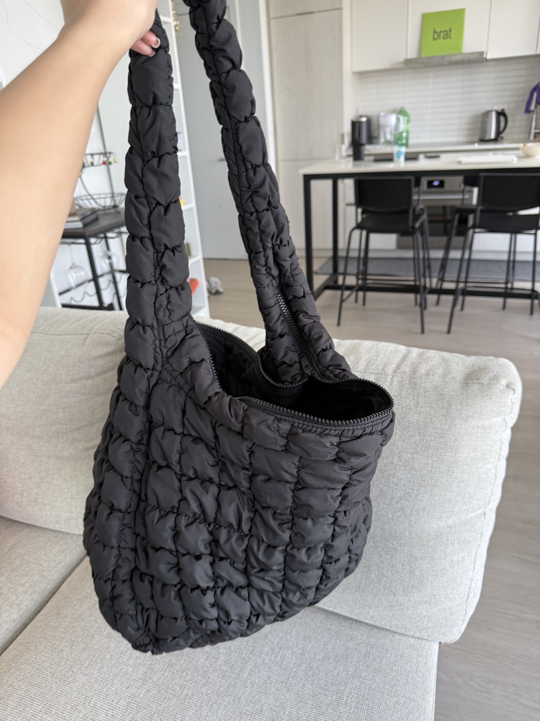 COS Black Quilted Shoulder Bag - photo 4
