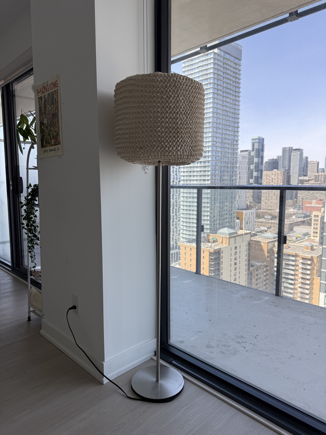 Unique Textured Floor Lamp ikea!