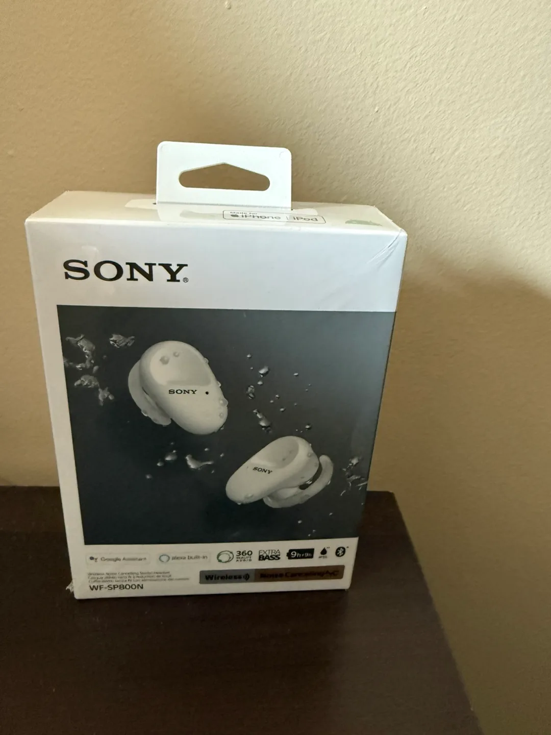 Sony WF-SP800N Wireless Noise Cancelling Earbuds thumbnail