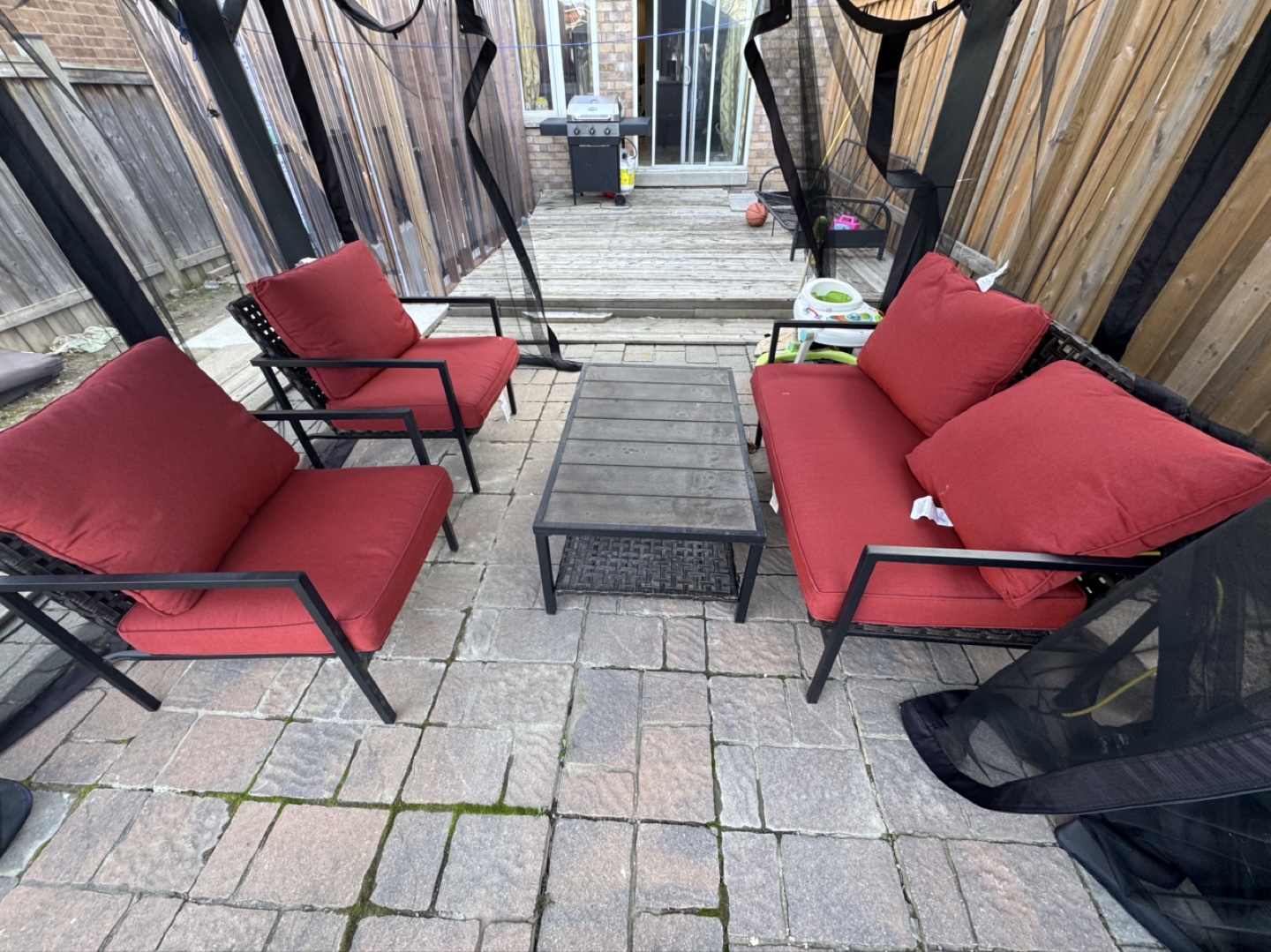 4-Piece Patio Conversation Set