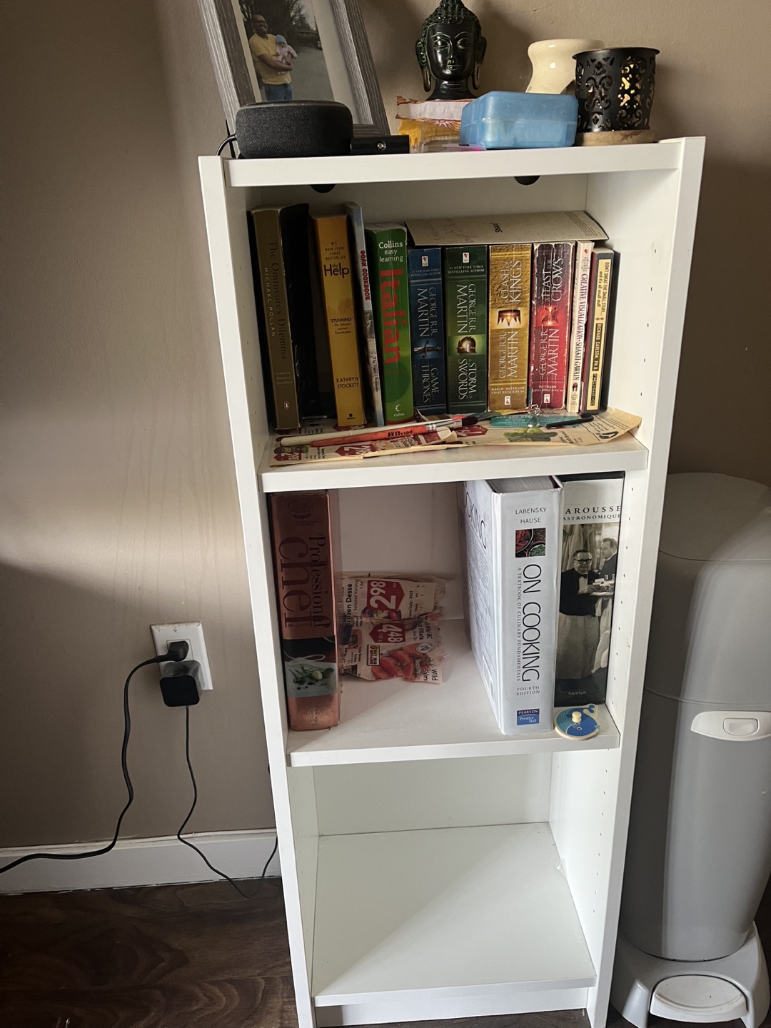 White Bookshelf