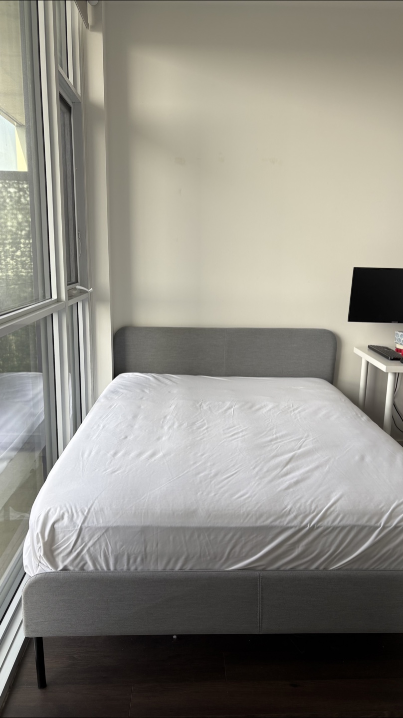 IKEA SLATTUM Bed Frame - Queen Size