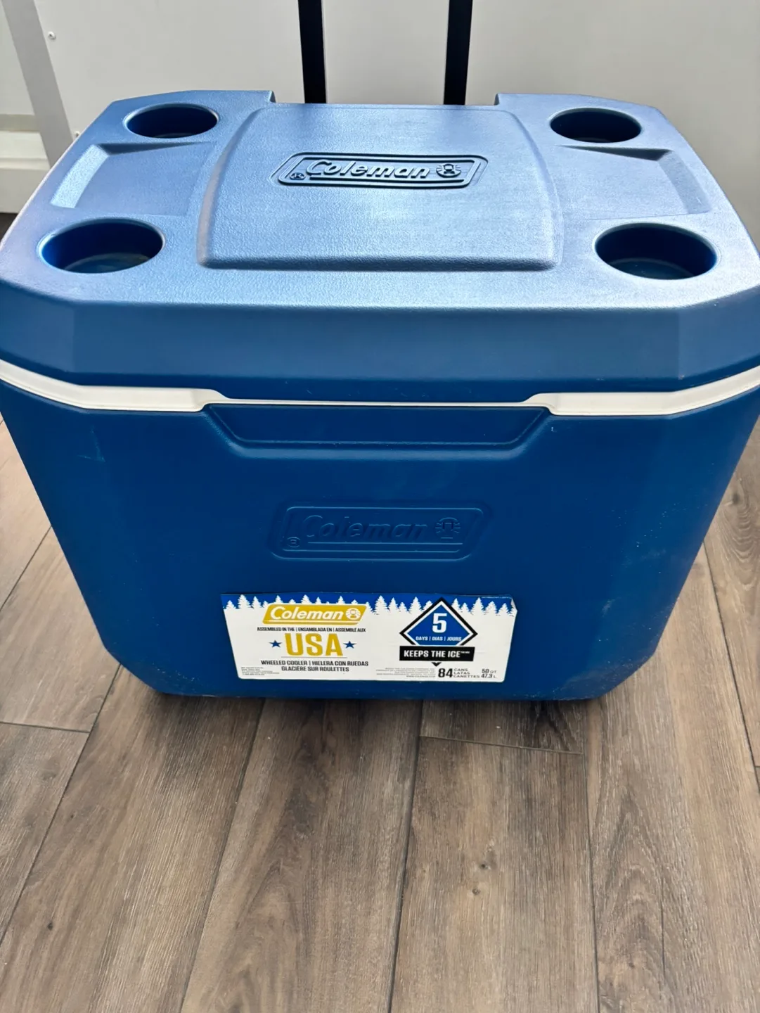 Coleman Wheeled Cooler - 50 Quart image indicator(2)