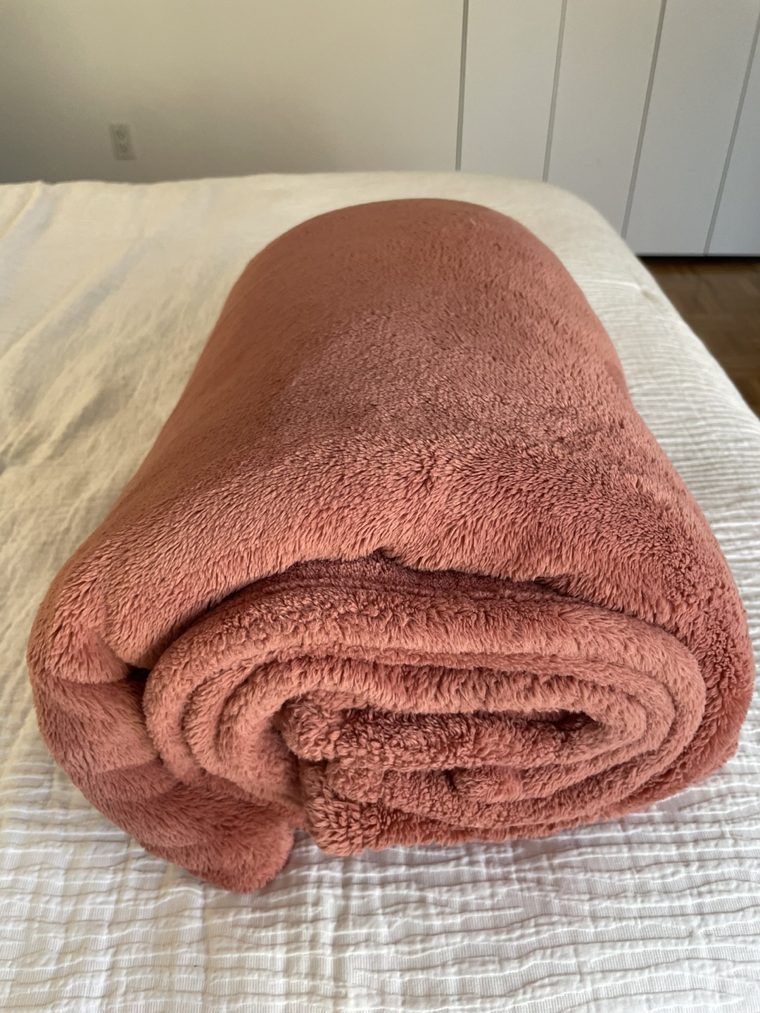 IKEA KNARDRUP クナールドルップ ペールピンク 160x230 cm イケア