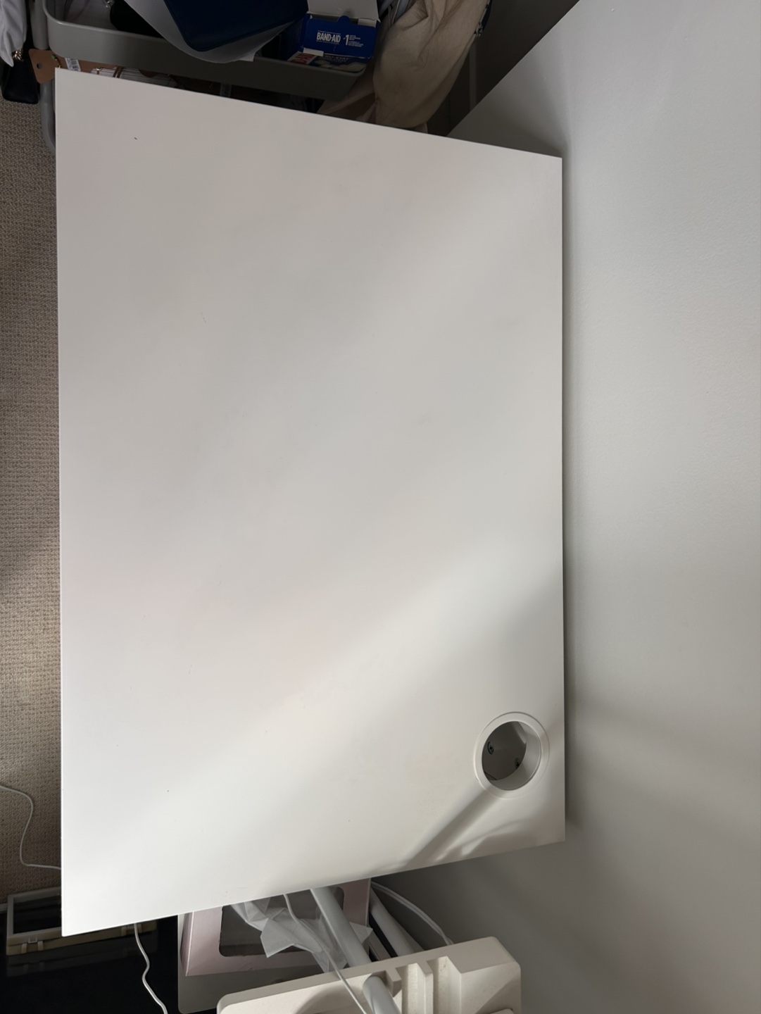 IKEA MICKE White Desk - photo 3