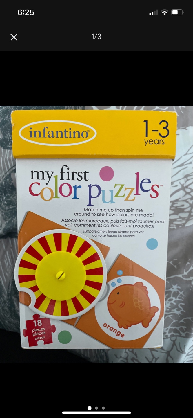 Infantinos My First Color Puzzles