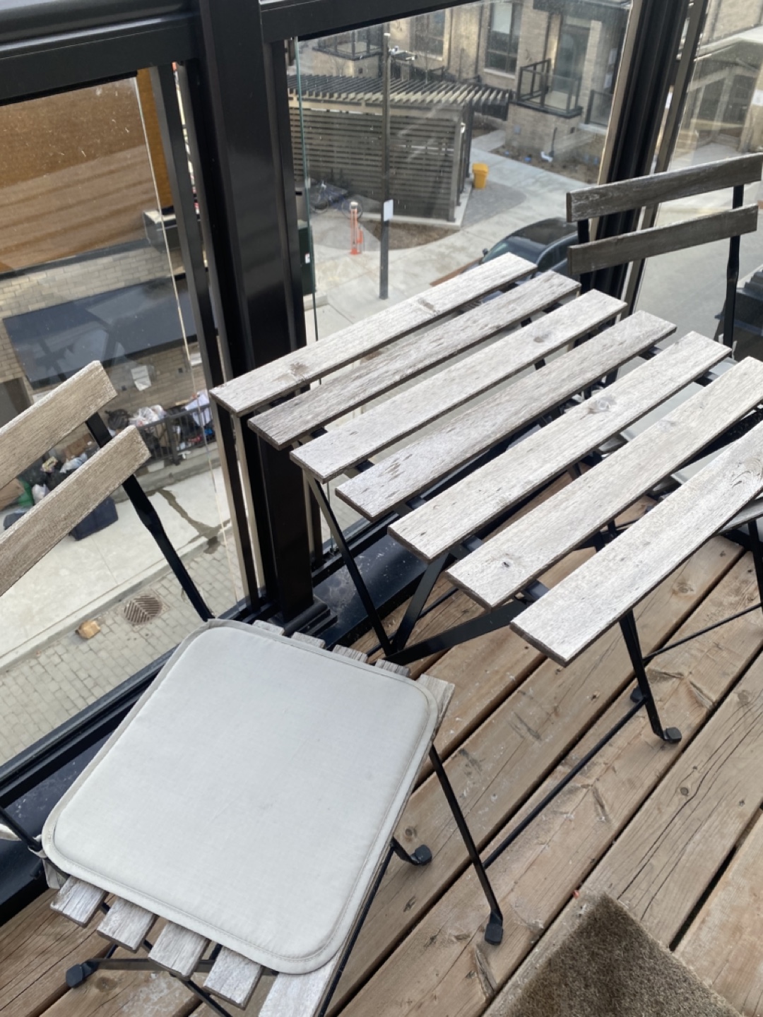 IKEA Patio  Table and Two Chairs Set