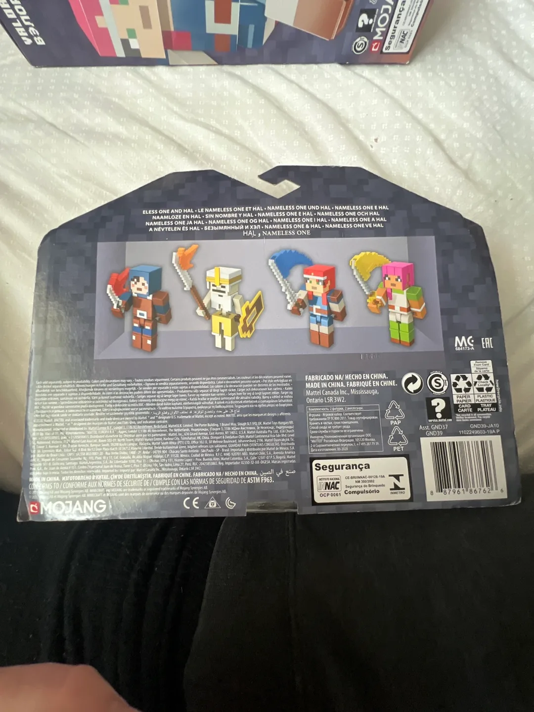 *sealed* Minecraft Dungeons Nameless One and Hal Action Figures image indicator(2)