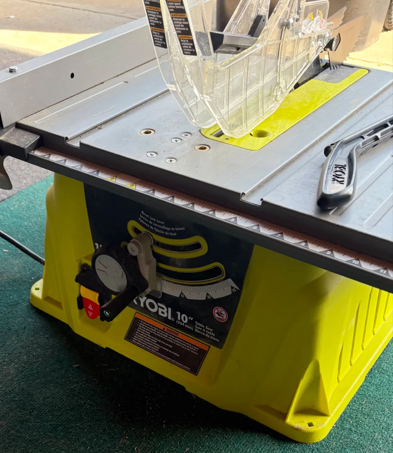 RYOBI 10" Table Saw image indicator(2)