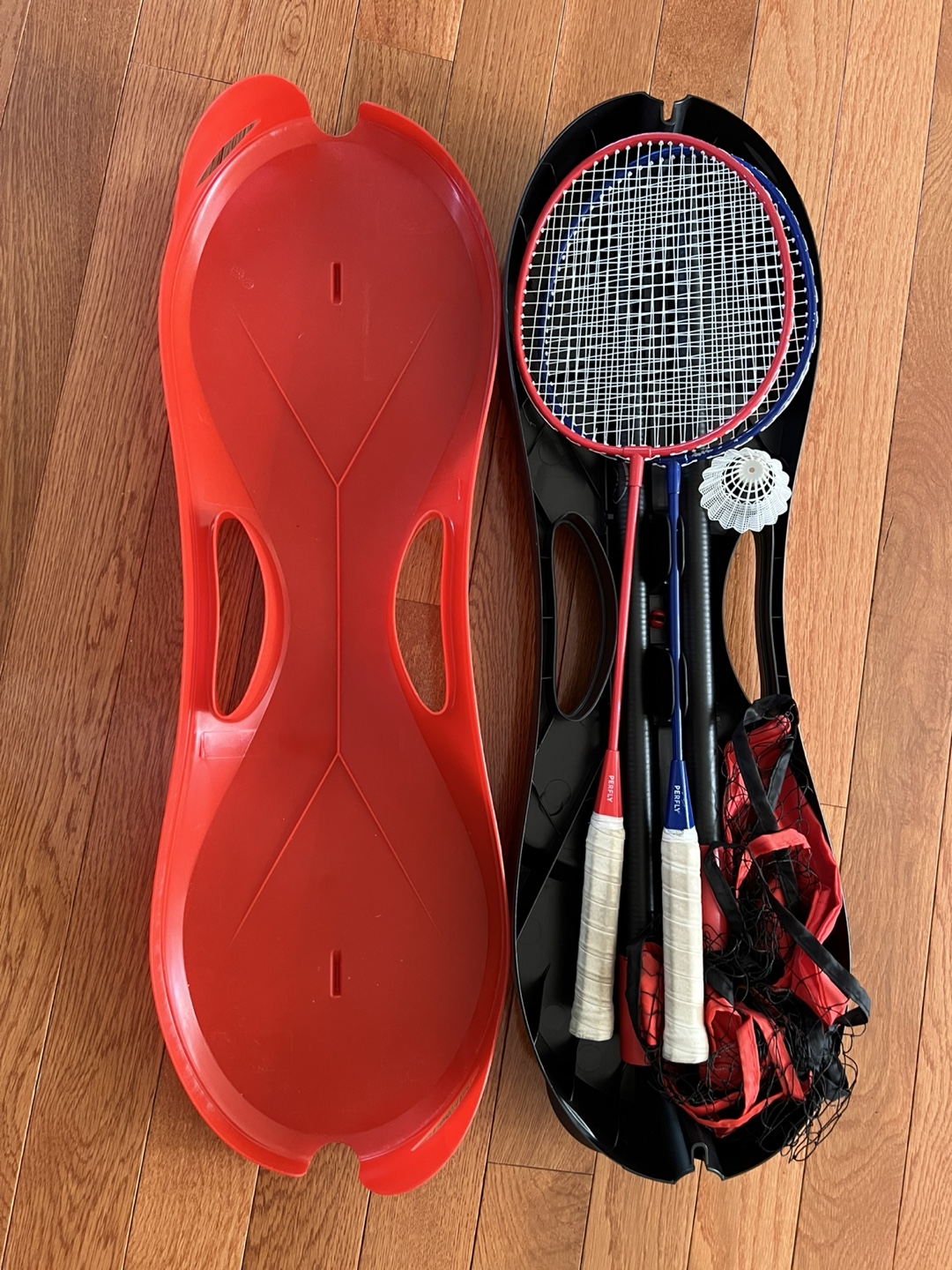Portable Badminton Set with Carry Case
