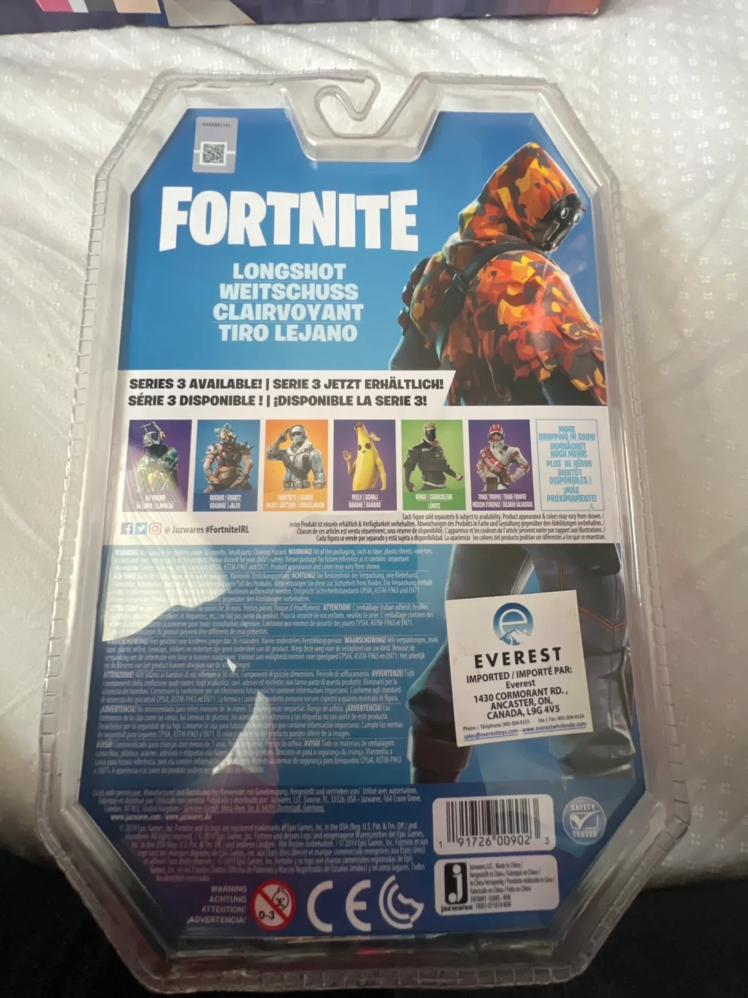*sealed* Fortnite Longshot Solo Mode Action Figure image indicator(2)