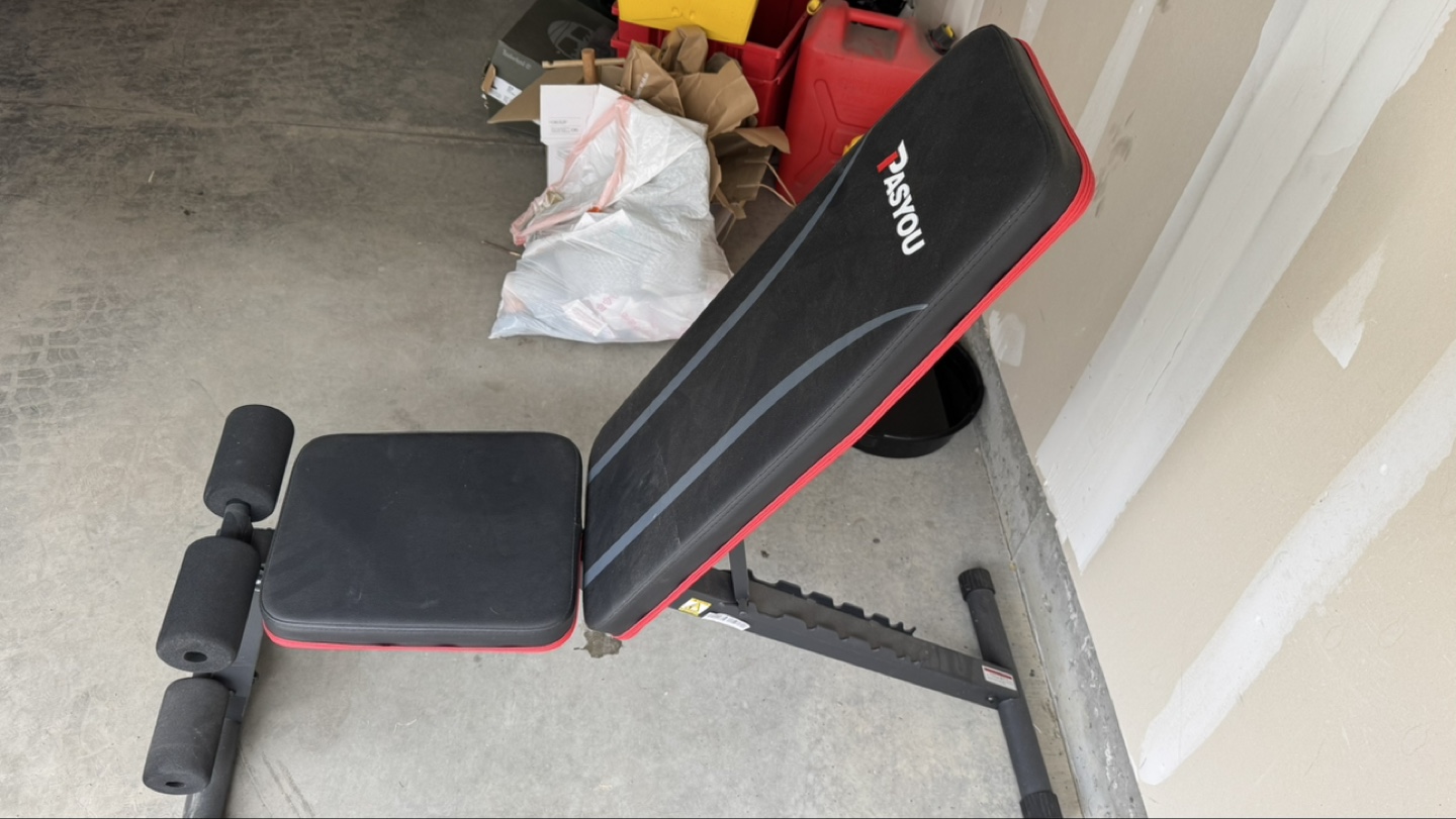 PASYOU Adjustable Weight Bench - photo 2