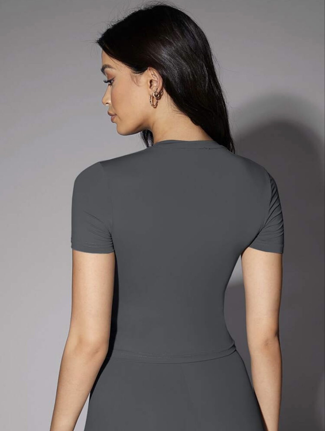 Dark Grey T-Shirt 💚 - photo 2