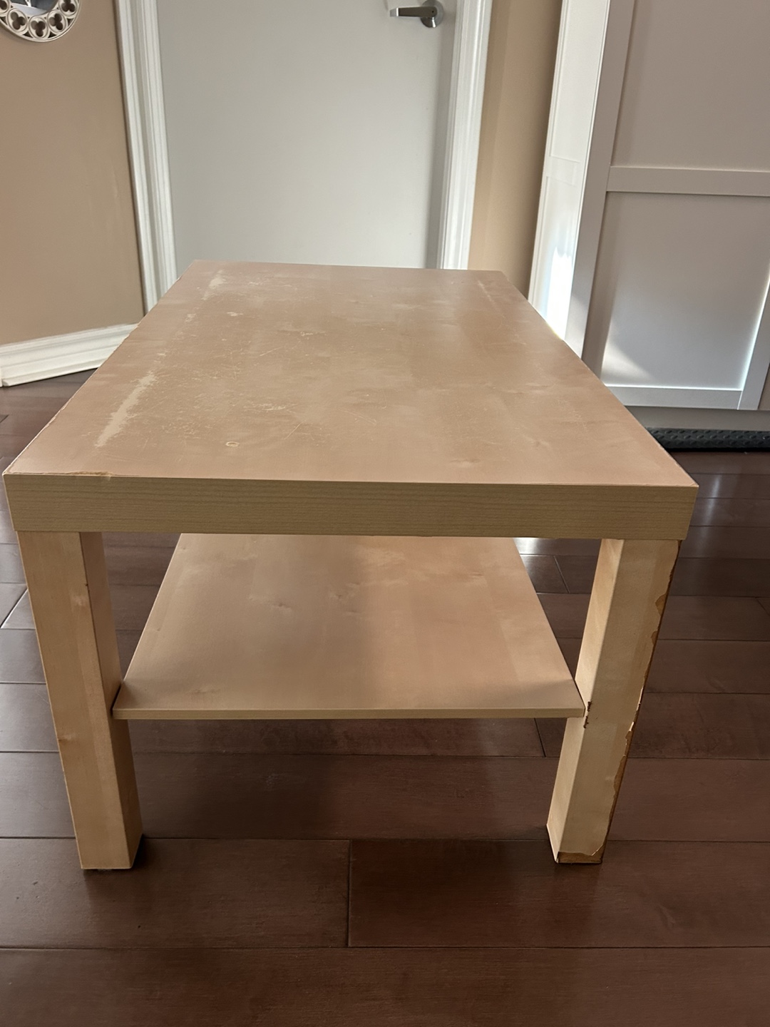 IKEA Lack Coffee Table - White Stained Oak Effect - photo 3