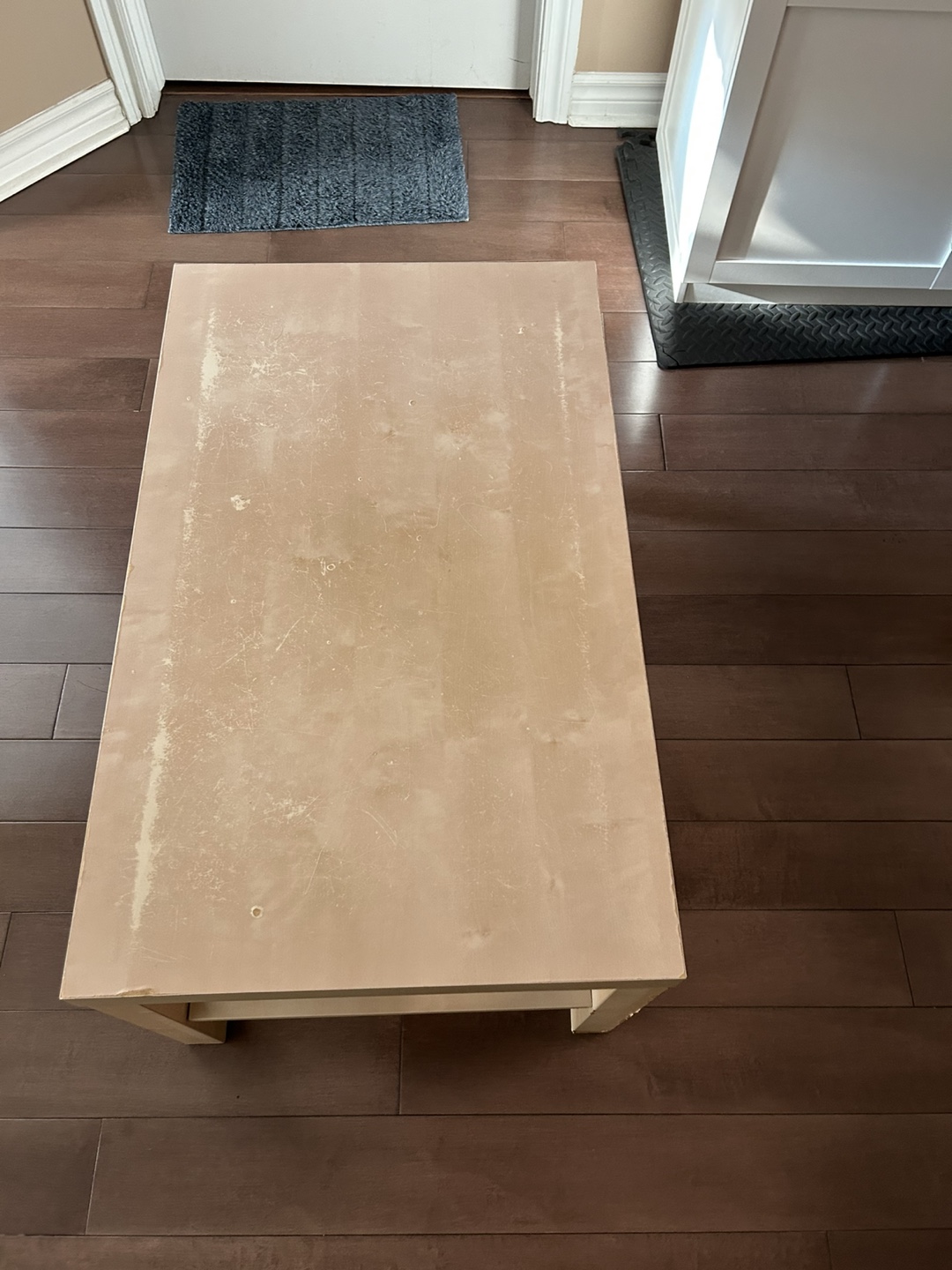 IKEA Lack Coffee Table - White Stained Oak Effect - photo 2